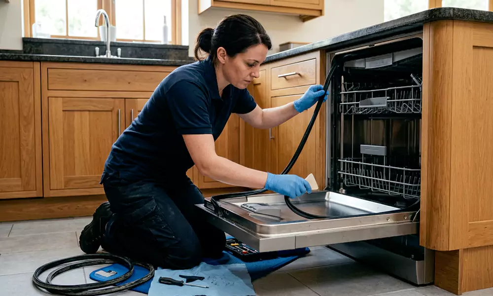 Dishwasher Door Gasket Replacement in Palmer, MA