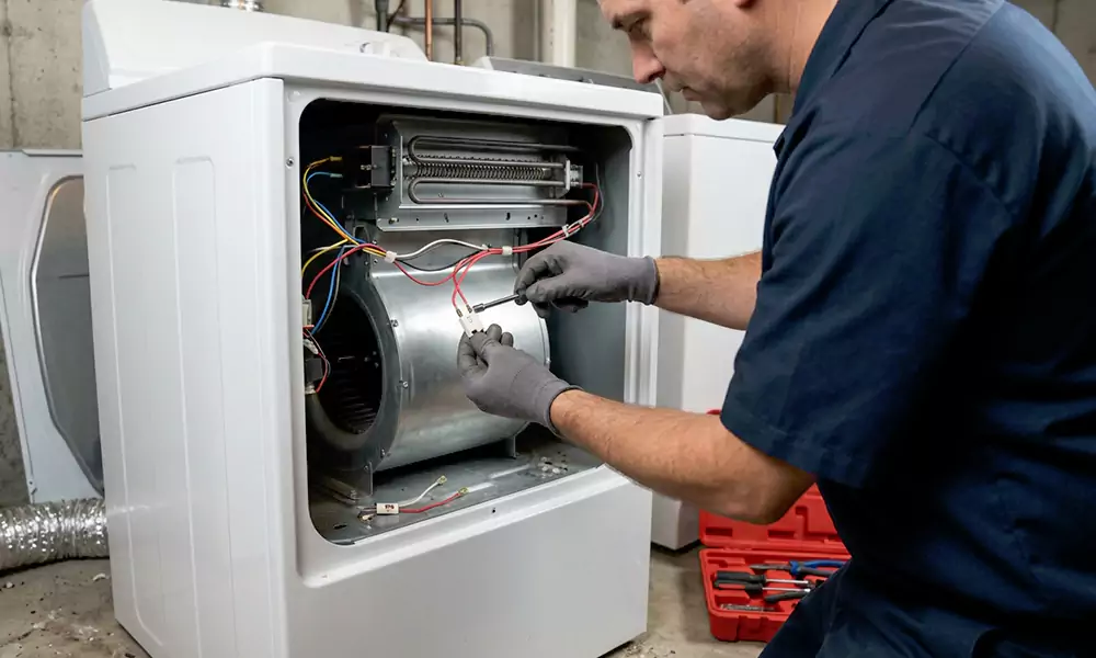Dryer Thermal Fuse Replacement in Palmer, MA