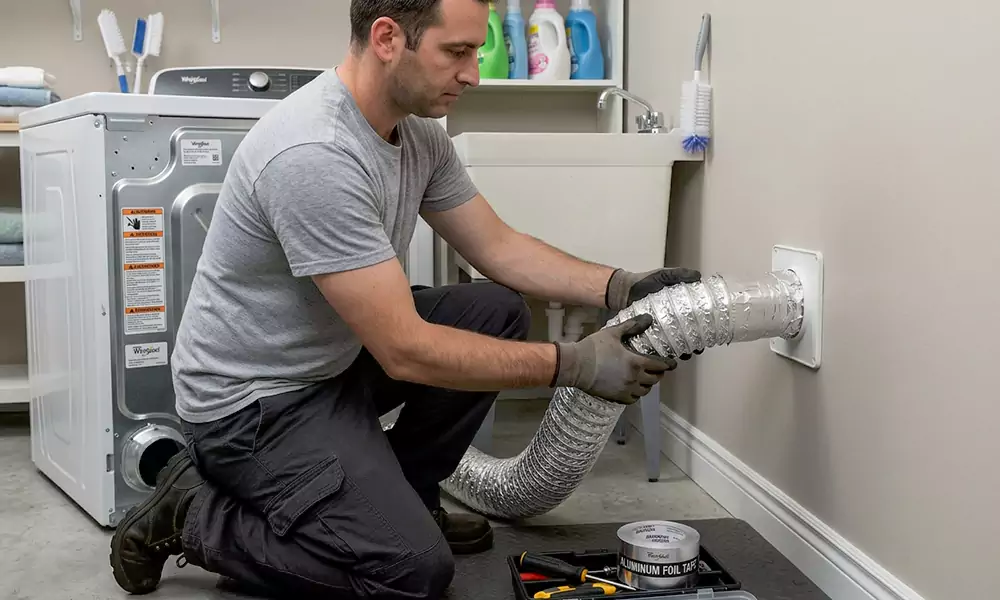 Dryer Vent Installation in Palmer, MA
