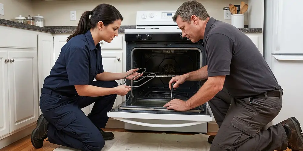 Oven Heating Element Replacement in Palmer, MA