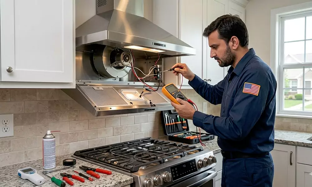 Range Hood Repair in Palmer, MA