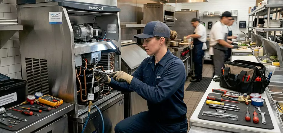 Industrial Ice Machine Maintenance in Palmer