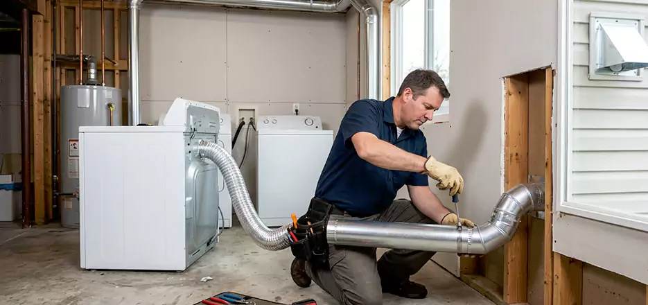 Recessed Dryer Vent Installation Palmer