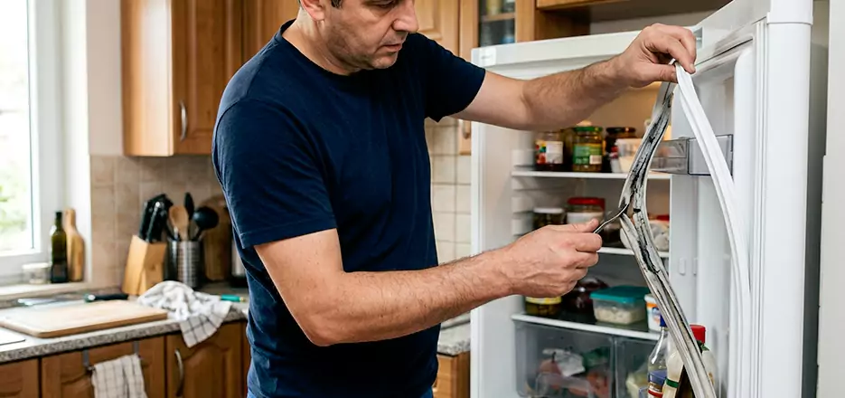 Replace Worn Refrigerator Seal in Palmer