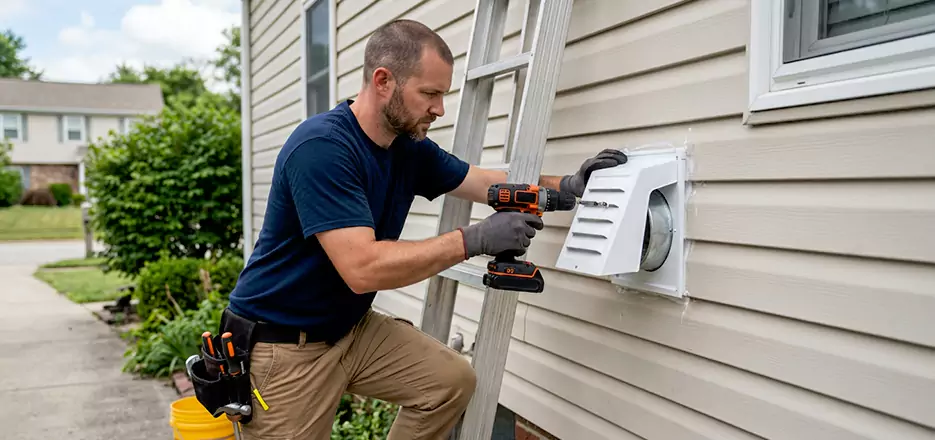 Dryer Vent Hood Installation Palmer